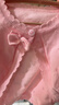 南瓜精靈兒童舞蹈外套女童秋冬練功服外搭小披肩開(kāi)衫女孩保暖芭蕾跳舞上衣 粉色 M （建議105-120cm） 曬單實(shí)拍圖
