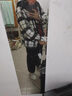 POUM小香風(fēng)黑白格子男士春季外套男女同款假兩件上衣服連帽夾克男裝 XKFS-J327黑格 XL 【身高175-180體重130-145】 曬單實(shí)拍圖