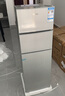 榮事達(dá)（Royalstar）215升三門冰箱家用小型大容量三開門 節(jié)能低噪租房中門軟冷凍超薄微霜低音保鮮電冰箱 以舊換新 72L【一級(jí)能效】三天一度電 銀色 曬單實(shí)拍圖