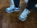 新百倫男鞋官方秋冬透氣網(wǎng)面運動(dòng)鞋子女鞋休閑情侶N字574阿甘復古跑步鞋 574米灰藏青升級版 40 曬單實(shí)拍圖