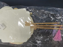 六品堂宣紙漆扇子團(tuán)扇雙面加厚空白半生熟中國(guó)古風(fēng)手繪書(shū)法國(guó)畫(huà)扇夏季紙扇手工diy扇面創(chuàng)作【10把裝】 曬單實(shí)拍圖