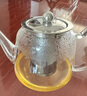 憶壺茶（YIHUTEA）茶壺玻璃泡茶壺耐高溫煮茶壺加厚燒水茶具帶過濾茶水壺杯子大容量 時光壺單壺900ml 曬單實拍圖