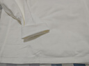 蕉下（beneunder）長(zhǎng)袖T恤男士氣絨服保暖打底衫圓領(lǐng)寬松舒適CL010沁柔白XL 曬單實(shí)拍圖
