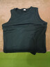 清倉運動(dòng)背心男潮夏季寬松純色無(wú)袖t恤跨欄外穿健身運動(dòng)坎肩汗衫 【冰涼感背心清倉】墨綠 2XL 建議體重125-135斤可穿 曬單實(shí)拍圖
