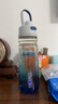 膳魔師（THERMOS）tritan運動(dòng)水杯塑料杯大容量便攜運動(dòng)水壺男女士健身露營(yíng)杯子TCSV 藍灰色 780ml 曬單實(shí)拍圖