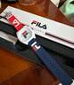 斐樂（FILA）手表女中性老爹風(fēng)格潮流撞色運(yùn)動防水石英腕表學(xué)生手表 6105-002 曬單實(shí)拍圖