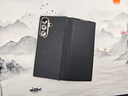 TWICEVERSE三星Z Fold7手機殼新款真皮納米頭層牛皮大氣商務(wù)心系天下折疊屏磁吸翻蓋電鍍金邊全包防摔保護套 【優(yōu)雅黑】精選頭層牛皮｜磁吸面蓋-牢固吸附 三星Z Fold7 曬單實(shí)拍圖