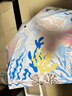 小魔遮陽(yáng)傘太陽(yáng)傘防曬防紫外線(xiàn)五折便攜小巧輕便晴雨兩用折疊傘膠囊傘 曬單實(shí)拍圖