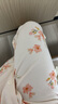 曼妮芬女士家居服舒適西裝翻領(lǐng)開(kāi)襟長(cháng)袖長(cháng)褲套裝睡衣睡褲 曬單實(shí)拍圖