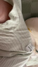 童泰（TONGTAI）嬰兒短袖連體衣夏季純棉薄款新生兒哈衣爬服寶寶衣服提花綠色80cm 曬單實(shí)拍圖