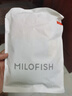 米樂魚MILOFISH兒童內(nèi)褲10A抗菌純棉透氣無痕男女孩寶寶中大童不夾pp平四角短褲 云端漫步（男寶）三條裝 3條 140 曬單實拍圖