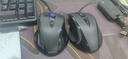 雙飛燕（A4TECH）N-810FXS 有線(xiàn)鼠標靜享輕音筆記本臺式電腦辦公鼠標 人體工學(xué)USB接口大手鼠標 紳士啞黑 曬單實(shí)拍圖