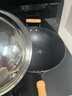 中福陸川鐵鍋炒菜鍋家用無(wú)涂層氮化窒化廣西生鐵鑄鐵鍋炒鍋燃氣已開(kāi)鍋 圓底 34cm 【有耳+鍋蓋】JD或SF物流 曬單實(shí)拍圖