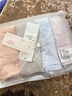 歐迪芬高腰內(nèi)褲女士內(nèi)褲純棉收腹10A抑菌桑蠶絲襠部透氣提臀三角褲4條XL 曬單實拍圖