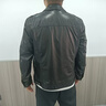 MAGIOPY奢侈高端品牌真皮皮衣男士秋冬季翻領(lǐng)工裝通勤頭層牛皮機車(chē)皮夾克 黑色 2XL (180) 曬單實(shí)拍圖