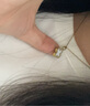 項(xiàng)鏈高級感女輕奢小眾設(shè)計(jì)ins冷淡風(fēng)鎖骨鏈雙面四葉草可水洗吊墜 金色 四葉花項(xiàng)鏈 A0292 曬單實(shí)拍圖