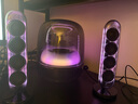 哈曼卡頓Soundsticks 5 音樂(lè )水晶5代玄光版丁禹兮桌面藍牙音箱家用藍牙音響水晶5黑色居家藝術(shù)音響教師禮物 【重磅上新】水晶5·玄光版 曬單實(shí)拍圖