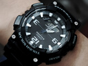 卡西歐（CASIO）手表男光動能防水運動電子學(xué)生表送男友七夕禮物AQ-S810W-1A 曬單實拍圖