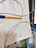 倍思蘋(píng)果數據線(xiàn)快充線(xiàn)PD20W充電線(xiàn)to lightning編織款iPhone14/13/12Promax/11/xs車(chē)載手機 2米白 曬單實(shí)拍圖
