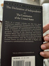 英文原版 獨立宣言與美國憲法 The Declaration of Independence and 曬單實(shí)拍圖