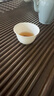 PAKCHOICE一次性功夫茶杯60ml可降解稻殼茶杯高檔耐熱品茗茶杯 192只+杯架 曬單實(shí)拍圖