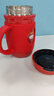 大嘴猴保溫杯水杯大容量咖啡杯子男女士學(xué)生桌面茶杯禮物 千禧紅480ml 曬單實(shí)拍圖