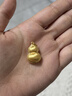 周大福大版絲絨福祿葫蘆黃金吊墜女足金首飾送禮(工費:620計價(jià))EOF1384 足金 約5.80g 曬單實(shí)拍圖