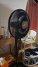 美的（Midea）電風(fēng)扇 家用風(fēng)扇 落地扇 7葉遠距強風(fēng)電扇 立式輕音節能可定時(shí)降溫 黑色機械款 【升級遙控長(cháng)預約】5檔風(fēng)量 曬單實(shí)拍圖