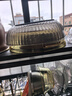 康寧餐具 耐熱琥珀色2L玻璃烤盤圓形耐高溫蛋糕蒸蛋盤湯盤禮盒裝 曬單實(shí)拍圖