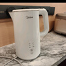 美的（Midea）電熱水壺燒水壺自動(dòng)斷電保溫一體 恒溫壺食品304不銹鋼 長(cháng)效保溫 1500W快速加熱1.5升 SH15X301 曬單實(shí)拍圖