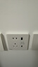 西門子（SIEMENS）插座面板 10A五孔帶20W(Type A+ C)USB插座 皓彩雅白5UB26753NC01 曬單實拍圖
