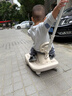 BG-BABYGO 3合1蝸牛車(chē)兒童電動(dòng)扭扭車(chē)花生車(chē)可手推嬰兒溜溜車(chē)生日周歲禮物 曬單實(shí)拍圖