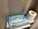 舒潔（Kleenex）濕廁紙80抽*1包試用裝嬰兒濕廁紙潔廁濕巾濕紙巾廁紙濕廁紙純水 曬單實(shí)拍圖