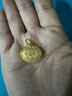 周生生黃金吊墜 足金長命鎖寶寶周歲禮物 不含項鏈09300P 計價 3.3克 曬單實拍圖