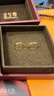 金至尊（3DG Jewellery） 黃金耳環(huán)圓形素圈光面簡(jiǎn)約999足金耳飾送媽媽老婆生日禮物計價(jià) 簡(jiǎn)約圓-金重1.31克-EB01010822 曬單實(shí)拍圖