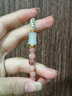 乘鯉星月粉晶手串草莓晶轉珠運女飾品星月水草手串男文玩情侶款手鏈 粉夢(mèng)奇緣 曬單實(shí)拍圖