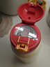 杯具熊（BEDDYBEAR）兒童保溫杯四蓋三用吸管兒童水杯大容量學(xué)生杯子630ML櫻桃小丸子 曬單實(shí)拍圖