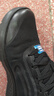 斯凱奇（Skechers）秋季緩震健步鞋網(wǎng)面透氣高彈鞋厚底耐磨休閑運動(dòng)鞋 全黑色/BBK 39.5 曬單實(shí)拍圖