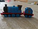 費雪牌（Fisher-Price）托馬斯和朋友火車(chē)頭大師系列軌道玩具配套合金慣性火車(chē)模型艾德華 曬單實(shí)拍圖