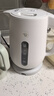 象?。╖O JIRUSHI）電熱水壺控溫快速沸騰家用辦公1.5L防干燒自動斷電CK-VAH15C-WA（白色） 曬單實(shí)拍圖