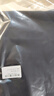 立蒙（LIMENG）男女裝素色180g全棉短袖t恤圓領(lǐng)寬松體恤打底衫 黑色 3XL 曬單實(shí)拍圖