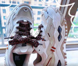 FILA FUSION斐樂(lè )潮牌女鞋BIANCO厚底潮鞋2025冬新款硬糖鞋老爹鞋 雪白/泡芙粉-SP 37.5 曬單實(shí)拍圖