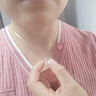 PATO跳動(dòng)的心玫瑰金銀項鏈女士2025年新款教師節禮物送老師 項鏈【七倉直發(fā)/當次日達】 曬單實(shí)拍圖