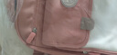 得力（deli）小學(xué)生護脊書(shū)包男女孩大容量減負背包BB161升級款 1-3年級粉色 曬單實(shí)拍圖