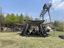 ShineTrip05穹頂天幕帳篷一體全自動(dòng)速開(kāi)便攜式公園野外戶(hù)外露營(yíng)裝備用品 黑色拉鏈圍布（2個(gè)） 曬單實(shí)拍圖