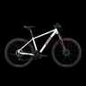喜德盛山地自行車黑客500 X6鋁合金車架27.5大輪徑 油壓碟剎24速變速 白/灰黑15.5寸 曬單實拍圖