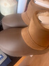 UGG【明星同款】冬季男女同款迷你脆皮泡芙雪地靴1158370 CHE | 栗色 37 曬單實(shí)拍圖
