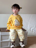 優(yōu)奇兒童套裝秋裝2025新款寶寶分體上衣褲子嬰幼兒衛(wèi)衣兩件套外穿衣服 可愛小鴨 80 曬單實拍圖