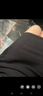 泉碧焱職業(yè)半身裙女包臀a字開(kāi)叉西裝裙正裝通勤工服空乘裙子修身一步裙 黑色 XL （建議120-135斤） 曬單實(shí)拍圖