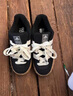 adidas「鯊魚(yú)面包鞋」ADIMATIC經(jīng)典滑板鞋男女阿迪達斯官方三葉草 黑色/白色   41 曬單實(shí)拍圖